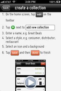 create collection video